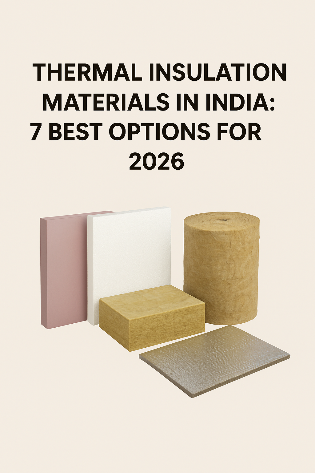 Thermal Insulation Materials in India: 7 Best Options for 2026 (Complete Buyer’s Guide)