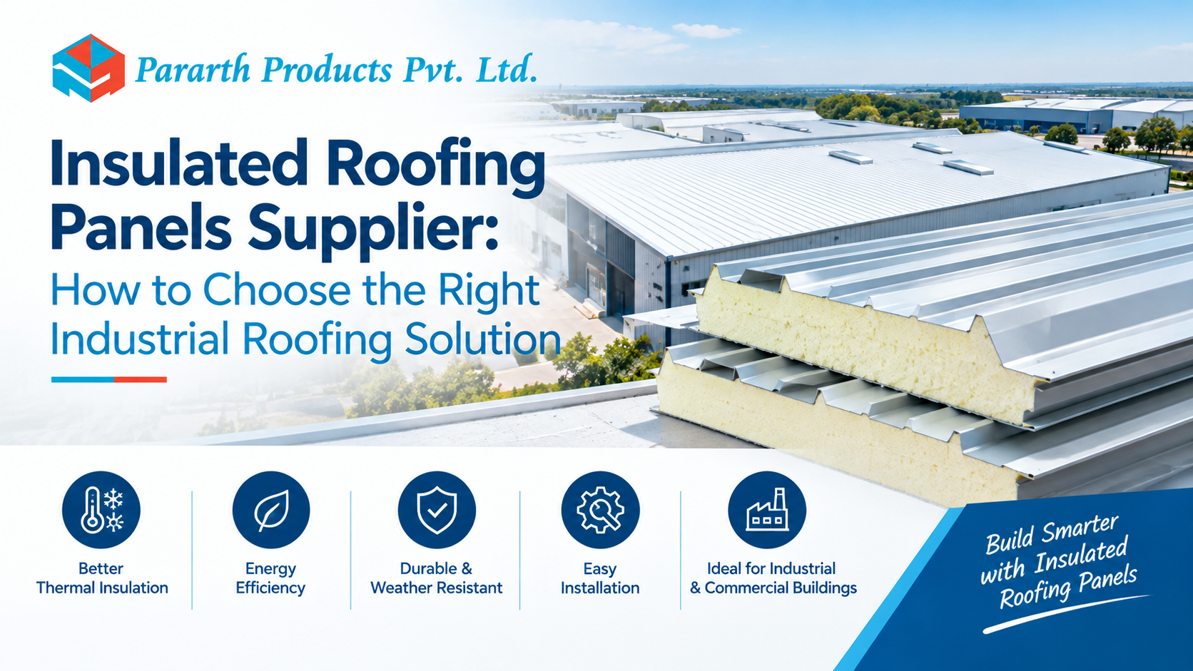 Insulated Roofing Panels Supplier: How to Choose the Right Industrial Roofing Solution
