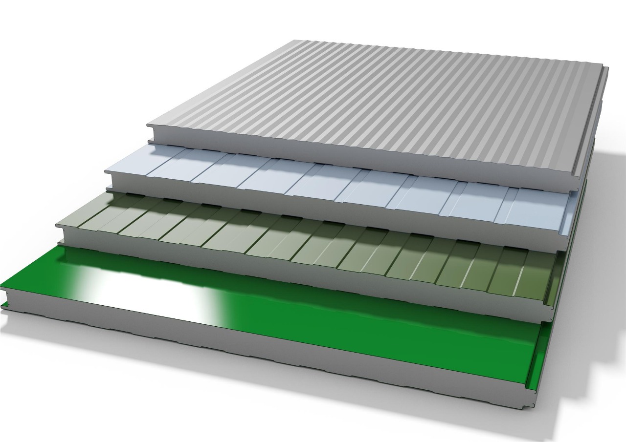 Premium Quality PUF Panels Manufacturing